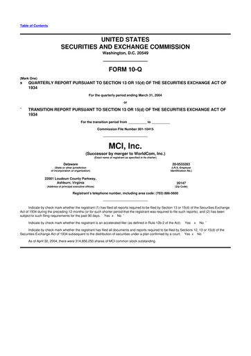 Thumbnail Worldcom 10-Q Quarterly Report FY 