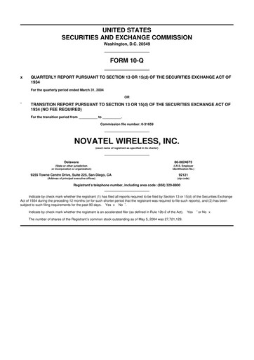 Vorschaubild Inseego 10-Q Quartalsbericht  