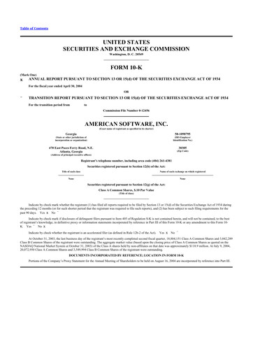 Thumbnail Logility Supply Chain Solutions 10-K Annual Report 