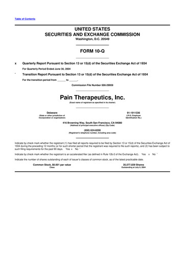 Thumbnail Cassava Sciences
 10-Q Quarterly Report FY 