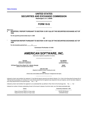 Thumbnail Logility Supply Chain Solutions 10-Q Quarterly Report FY 