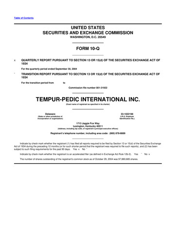 Thumbnail Somnigroup International 10-Q Quarterly Report FY 