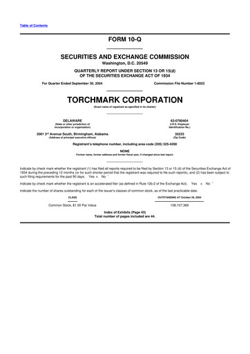 Thumbnail Globe Life
 10-Q Quarterly Report FY 