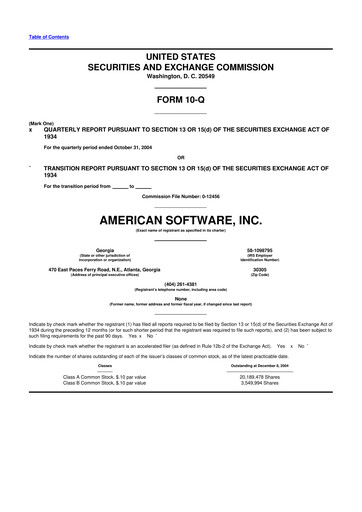 Thumbnail Logility Supply Chain Solutions 10-Q Quarterly Report FY 