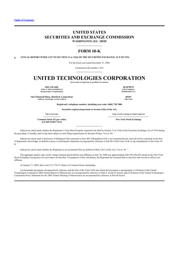 Thumbnail RTX 10-K Annual Report 