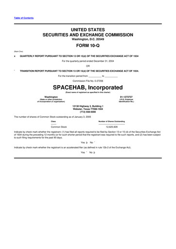 Miniature Astrotech 10-Q Rapport trimestriel  