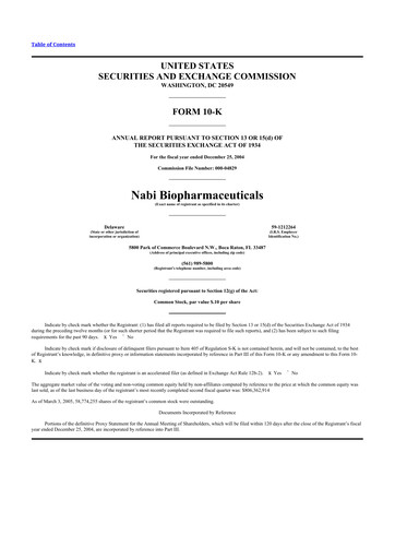 Thumbnail Vaxart 10-K Annual Report 