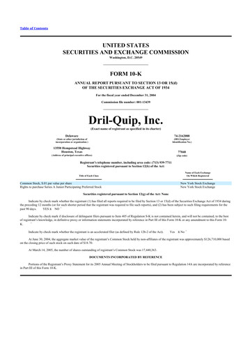 Miniature Innovex International 10-K Rapport annuel 