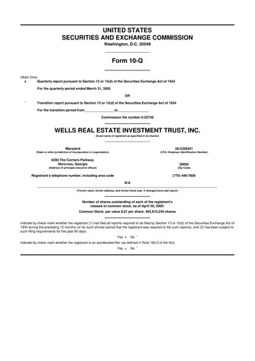 Thumbnail Piedmont Realty Trust 10-Q Quarterly Report FY 