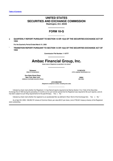 Thumbnail Octave Specialty Group 10-Q Quarterly Report FY 