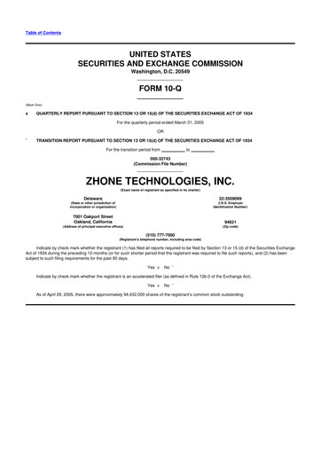 Miniature DZS Inc 10-Q Rapport trimestriel  