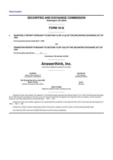 Vorschaubild The Hackett Group

 10-Q Quartalsbericht  