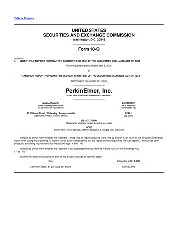 Thumbnail Revvity 10-Q Quarterly Report FY 