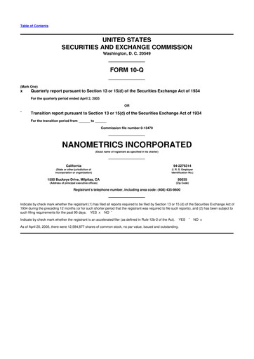 Thumbnail Onto Innovation 10-Q Quarterly Report FY 