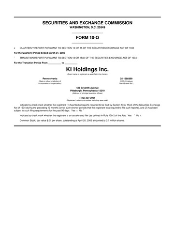 Thumbnail Koppers Holdings 10-Q Quarterly Report FY 