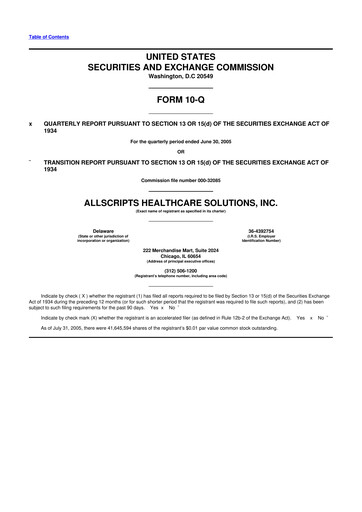 Thumbnail Veradigm 10-Q Quarterly Report FY 