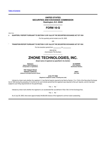 Miniature DZS Inc 10-Q Rapport trimestriel  