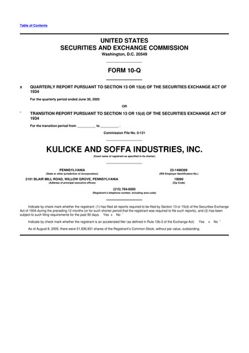 Vorschaubild Kulicke and Soffa Industries 10-Q Quartalsbericht  