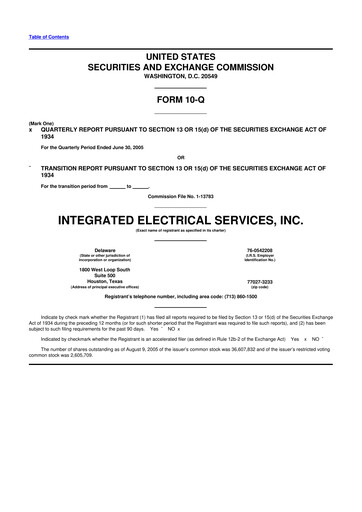 Thumbnail IES Holdings 10-Q Quarterly Report FY 