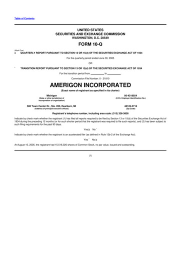 Vorschaubild Gentherm 10-Q Quartalsbericht  