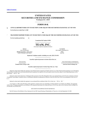 Thumbnail Team Inc 10-K Annual Report 