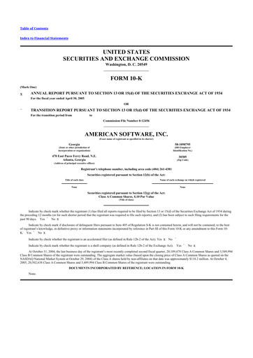 Thumbnail Logility Supply Chain Solutions 10-K Annual Report 