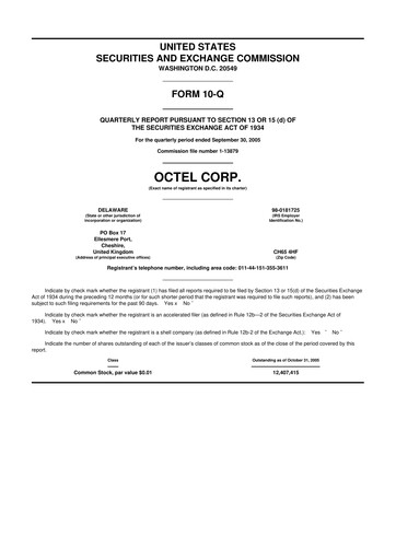 Thumbnail Innospec 10-Q Quarterly Report FY 