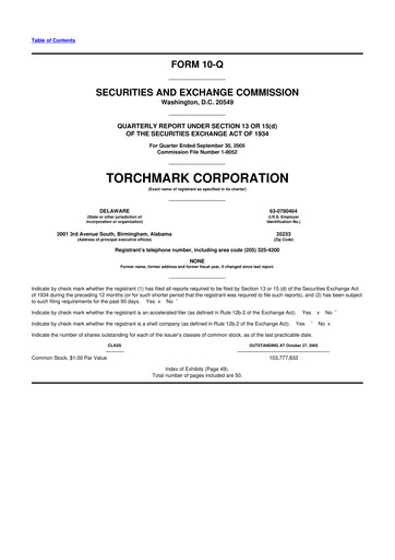 Thumbnail Globe Life
 10-Q Quarterly Report FY 