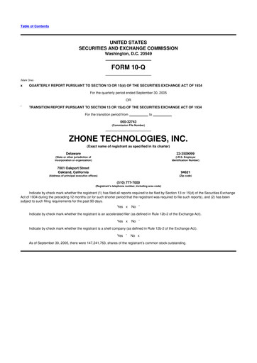 Miniature DZS Inc 10-Q Rapport trimestriel  
