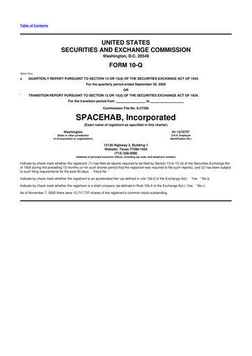 Miniature Astrotech 10-Q Rapport trimestriel  