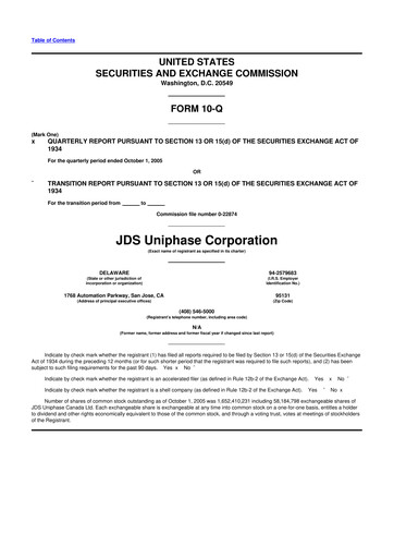 Thumbnail VIAVI Solutions
 10-Q Quarterly Report FY 