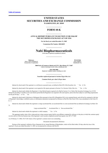 Thumbnail Vaxart 10-K Annual Report 