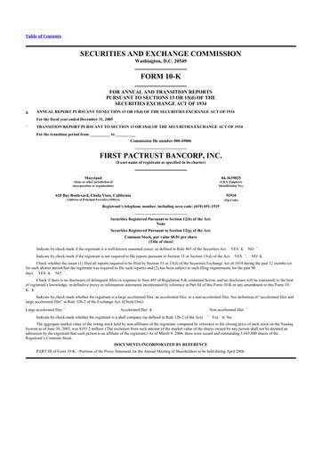 Vorschaubild Banc of California 10-K Jahresbericht 