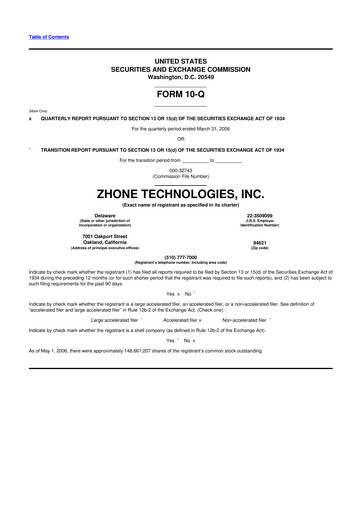 Miniature DZS Inc 10-Q Rapport trimestriel  