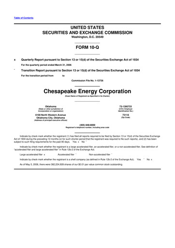 Miniature Expand Energy 10-Q Rapport trimestriel  