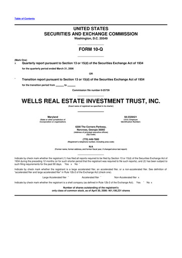 Thumbnail Piedmont Realty Trust 10-Q Quarterly Report FY 