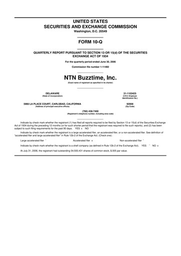 Thumbnail Eterna Therapeutics 10-Q Quarterly Report FY 