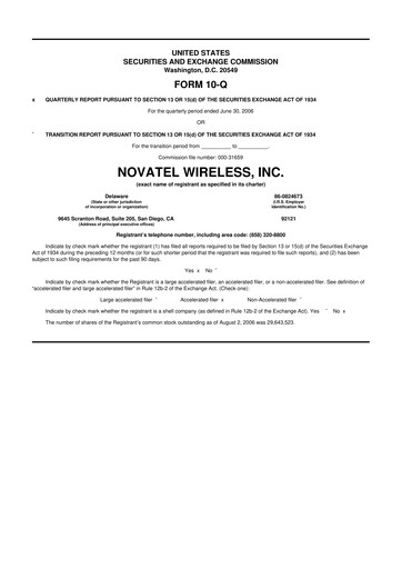 Vorschaubild Inseego 10-Q Quartalsbericht  