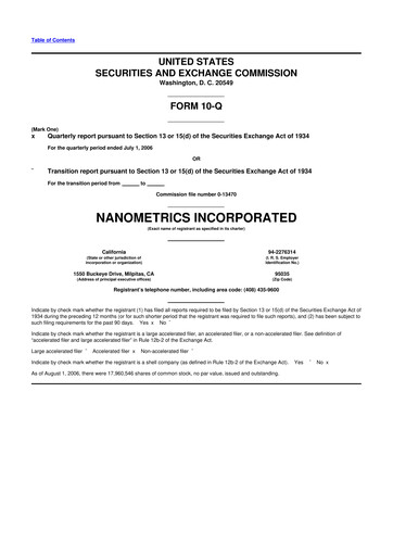 Thumbnail Onto Innovation 10-Q Quarterly Report FY 