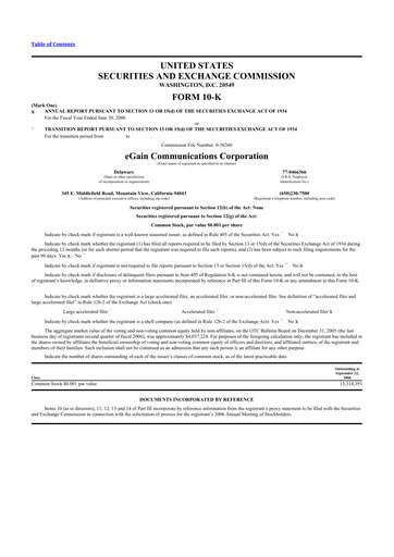 Thumbnail eGain 10-K Annual Report 