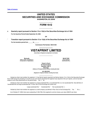 Thumbnail Cimpress 10-Q Quarterly Report FY 