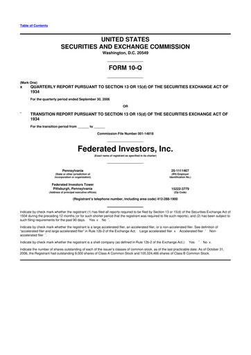 Thumbnail Federated Hermes
 10-Q Quarterly Report FY 