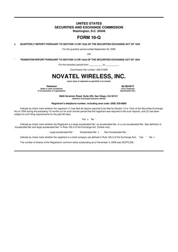 Vorschaubild Inseego 10-Q Quartalsbericht  