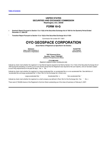 Thumbnail Geospace Technologies
 10-Q Quarterly Report FY 