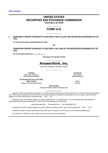 Vorschaubild The Hackett Group

 10-Q Quartalsbericht  