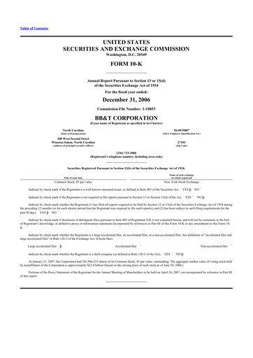 Miniature Truist Financial Corporation 10-K Rapport annuel 