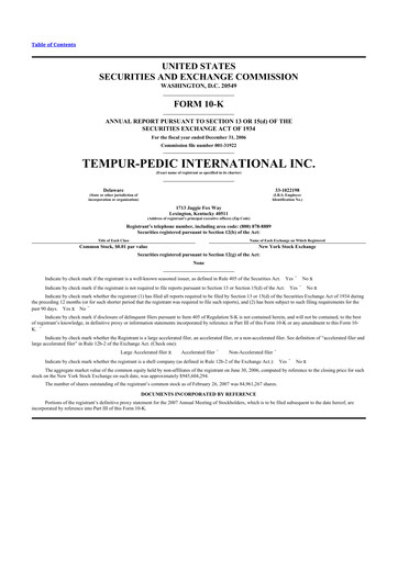 Thumbnail Somnigroup International 10-K Annual Report 