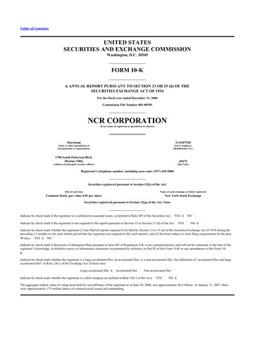 Vorschaubild NCR Voyix Corporation 10-K Jahresbericht 