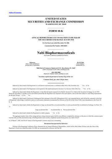 Thumbnail Vaxart 10-K Annual Report 