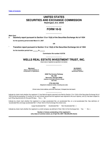 Thumbnail Piedmont Realty Trust 10-Q Quarterly Report FY 